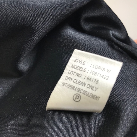 ❤️ Theory Loris W Manning Wool Coat Jacket Black S - Picture 14 of 16